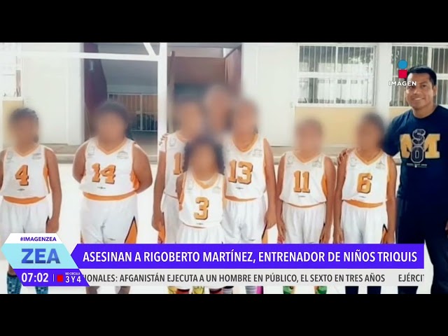 ⁣Asesinan a Rigoberto Martínez, entrenador de niños triquis basquetbolistas | Noticias con Paco Zea