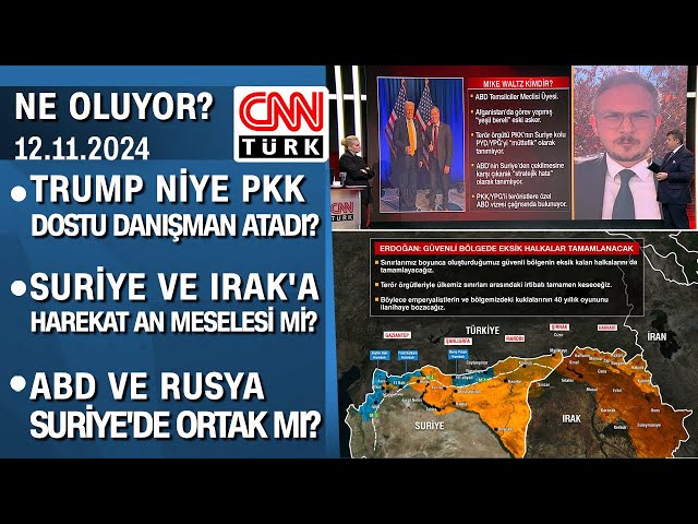 ⁣Trump niye PKK dostu danışman atadı? Suriye ve Irak'a harekat an meselesi mi? -Ne Oluyor? 12.11