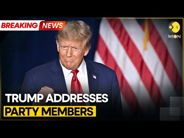 ⁣BREAKING: Donald Trump Makes Triumphant Return to Washington, Addresses Party Members | WION