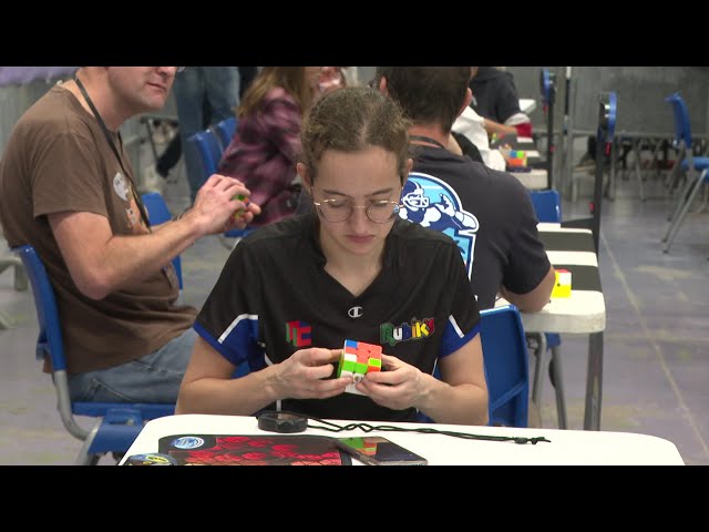 ⁣Le Rubik's Cub en compétition à Gan en Béarn