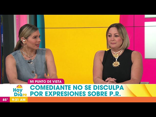 ⁣Comediante que llamó "basura" a Puerto Rico no se disculpará