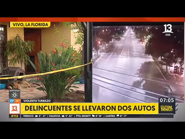 ⁣Violento turbazo: 10 delincuentes ingresaron a una casa en La Florida