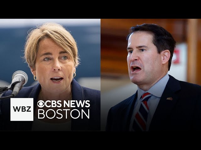 ⁣Maura Healey responds to Seth Moulton's statement on trans athletes