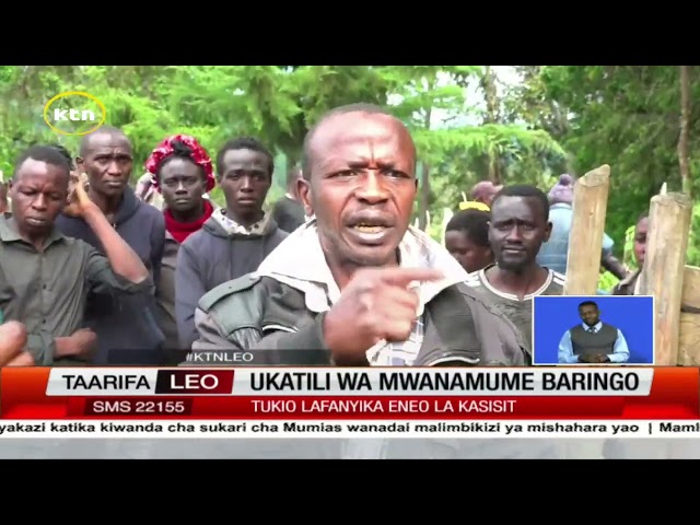 ⁣Mwamume wa miaka 26 amuua mkewe wa miaka 24 Baringo kutokana na mzozo wa mapenzi