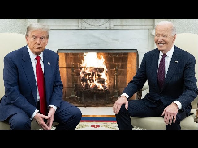 ⁣Trump and Biden meet at White House | Special Report