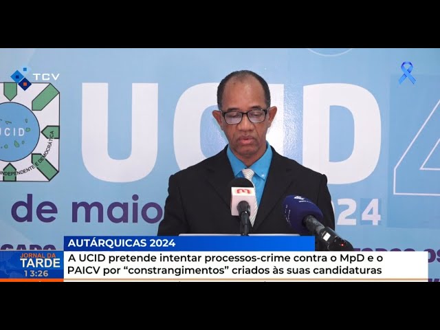 ⁣UCID pretende intentar processos-crime contra o MPD e o PAICV por “constrangimentos” criados