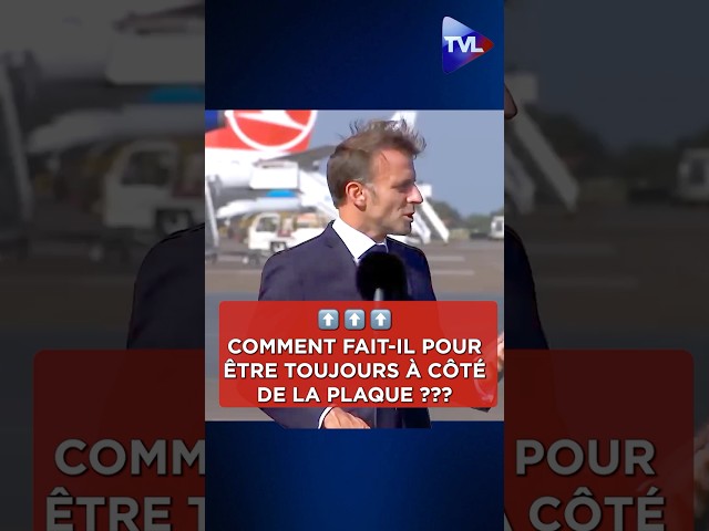 ⁣❓"Comment Macron fait-il pour être toujours à côté de la plaque ❓❓❓"  #macron #macrondemis