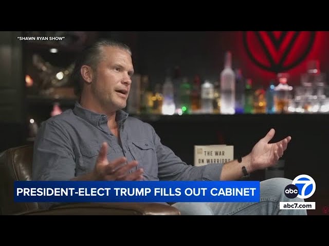 ⁣Trump picks Fox & Friends host Pete Hegseth to be defense secretary