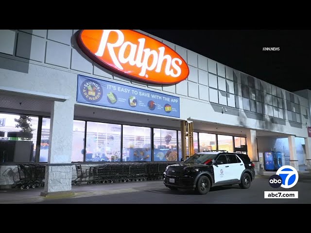 ⁣1 dead, 1 injured after shooting at Ralphs store in Sun Valley