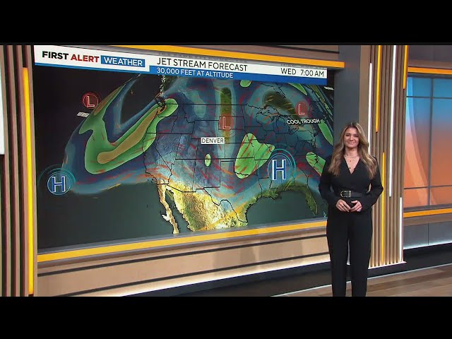 ⁣Sunny and dry across Colorado with slightly cooler-than-normal temperatures for the Denver metro