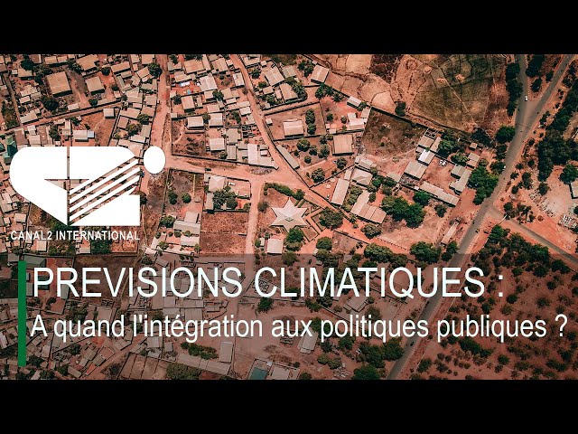 ⁣PREVISIONS CLIMATIQUES : A quand l'intégration aux politiques publiques ?