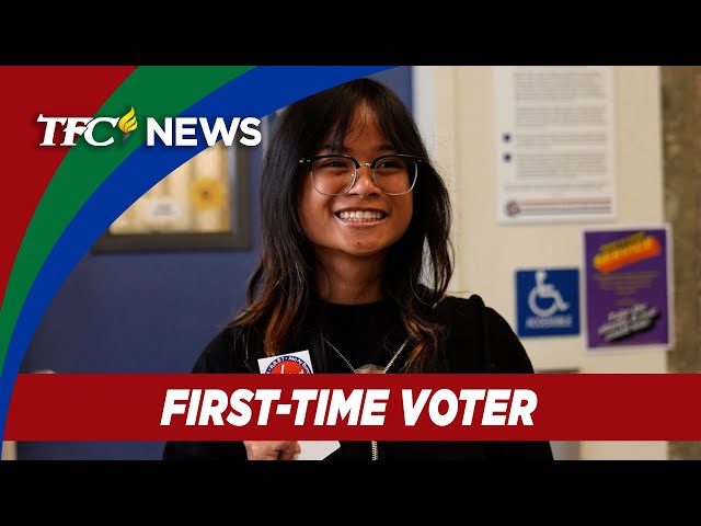 ⁣Fil-Am celebrates 18th birthday by becoming first time voter | TFC News California, USA