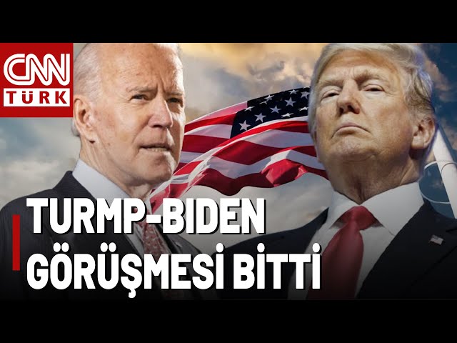 ⁣SON DAKİKA  Biden - Trump Zirvesi Sona Erdi!