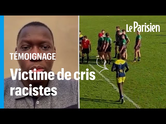 ⁣Le rugbyman Brahima Koita visé par des cris de singe lors d'un match