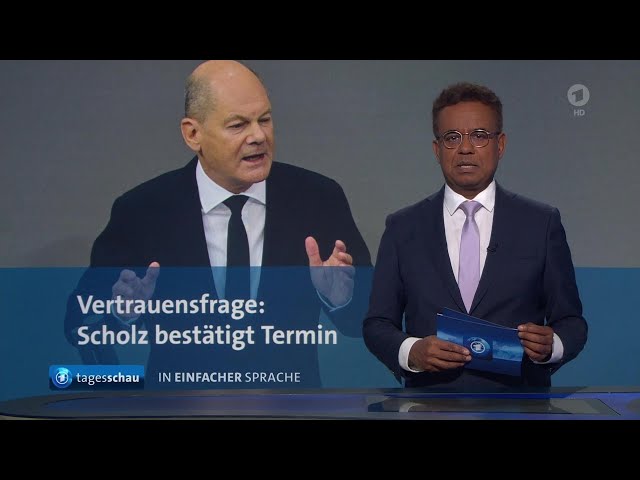 ⁣tagesschau in Einfacher Sprache 19:00 Uhr, 13.11.2024