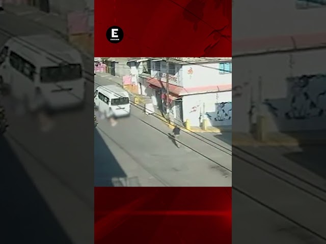 ⁣Mujer de 65 años muere atropellada por combi en Naucalpan; conductor huye