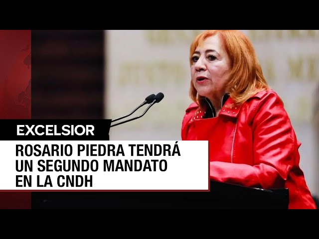 ⁣Rosario Ibarra repite en la CNDH en medio de rechazos