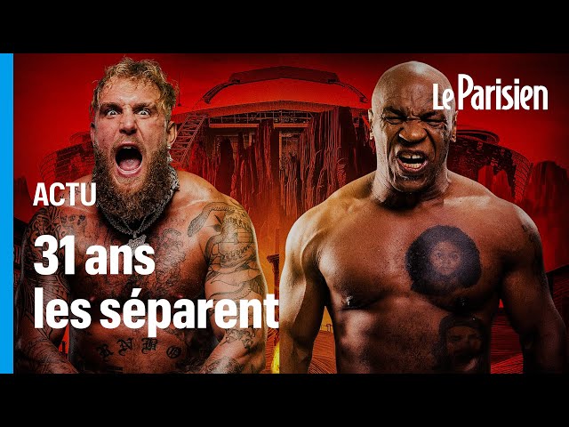 ⁣Mike Tyson contre Jake Paul : un combat de générations