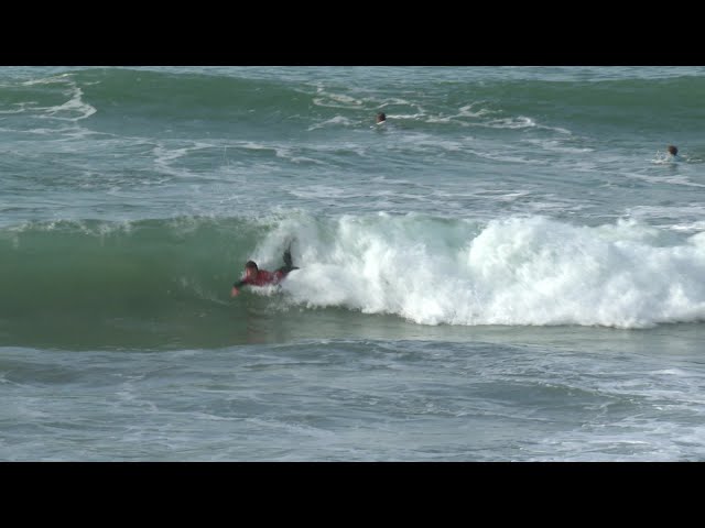 ⁣Pays basque : les meilleurs espoirs du bodysurf réunis à Anglet