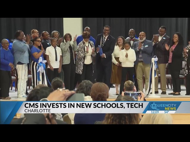 ⁣CMS investiging in new schools, upgraded tech