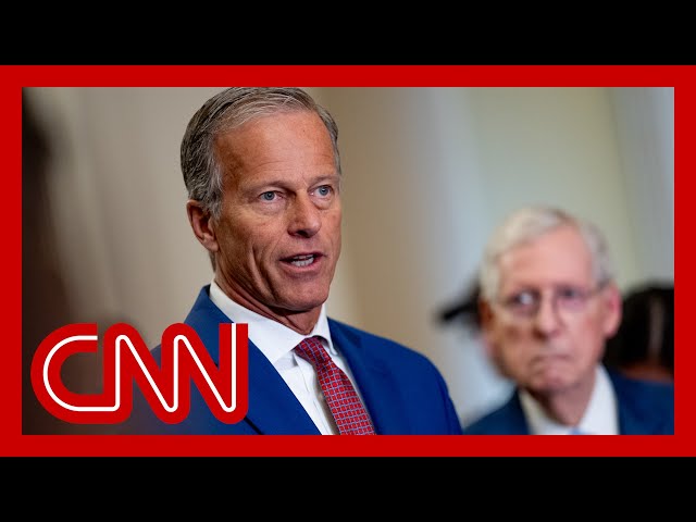 ⁣GOP picks Thune to succeed McConnell as Senate leader