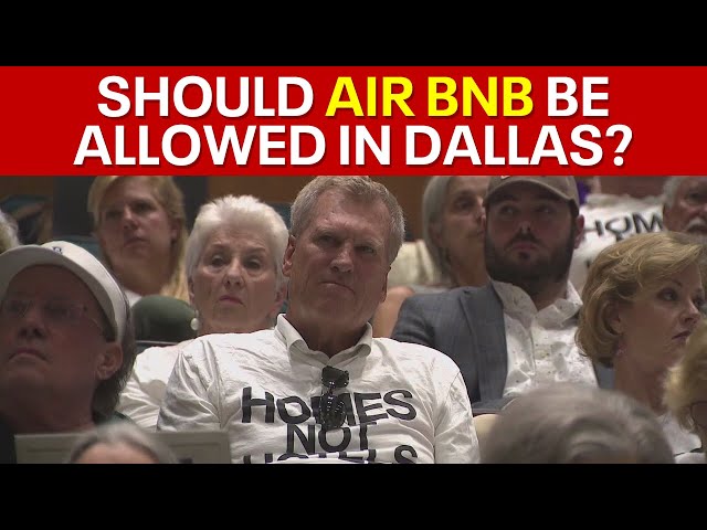 ⁣Should Dallas allow residents to rent out their houses to Air Bnb?