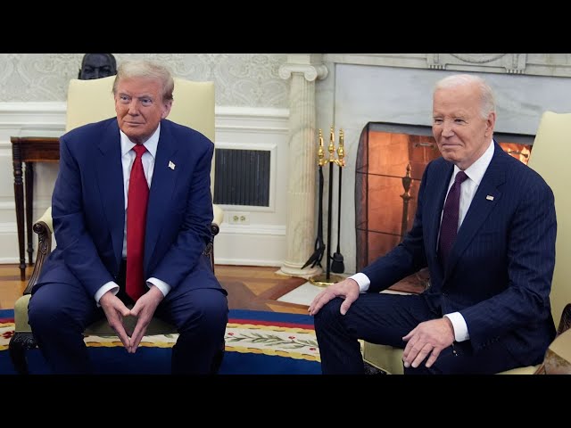 ⁣Concluye la Reunión entre Donald Trump y Joe Biden en La Casa Blanca, EUA