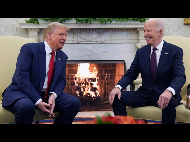 ⁣Trump assures a 'smooth transition' after meeting Biden at White House