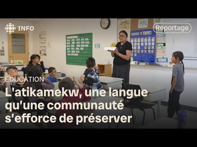 ⁣Le travail d'une communauté pour préserver la langue atikamekw