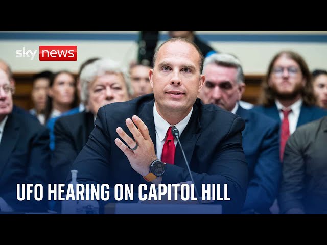 ⁣Watch live: US Congress to 'pull back the curtain' on UFOs at Capitol Hill