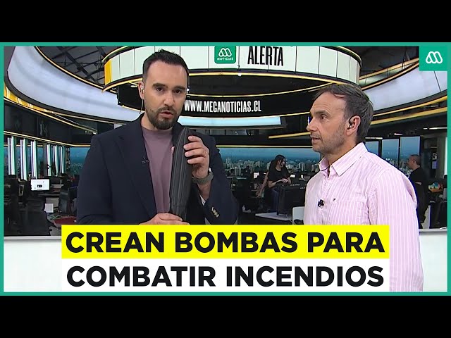 ⁣¿Bombas para combatir incendios? La innovadora tecnología que se busca implementar