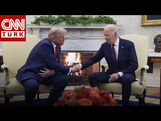 ⁣Trump-Biden Görüşmesinde Ne Oldu? #CANLI