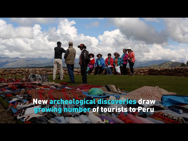 ⁣New archeological discoveries draw growing number of tourists to Peru