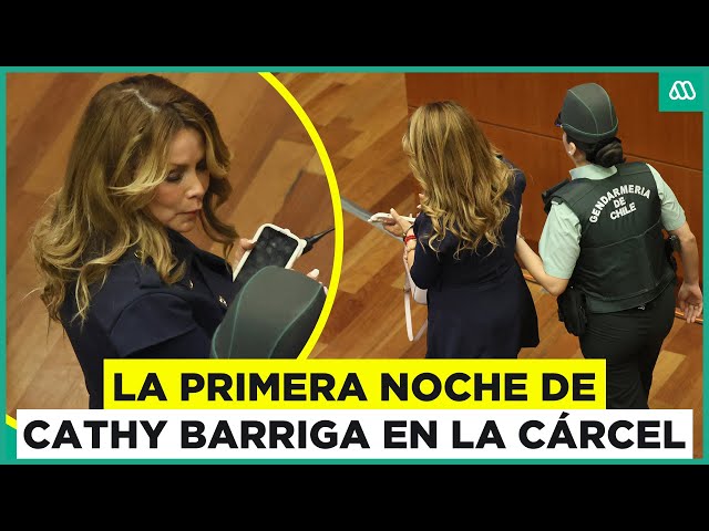 ⁣Prisión preventiva para Cathy Barriga: La primera noche de la exalcaldesa en la cárcel