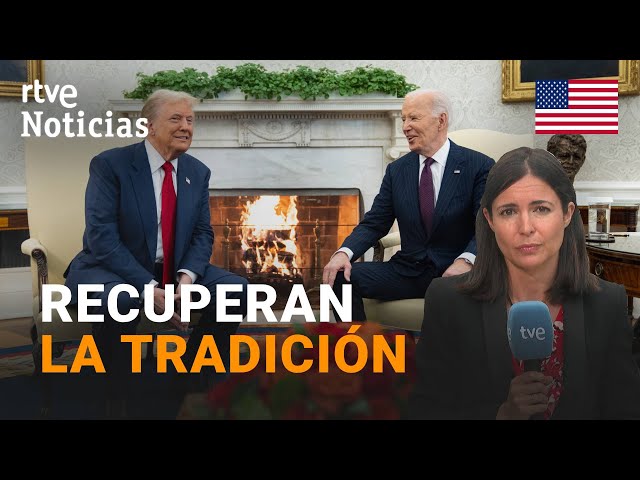 ⁣EE.UU.: TRUMP agradece a BIDEN un TRASPASO de PODER "FLUIDO" en su PRIMERA REUNIÓN en la C