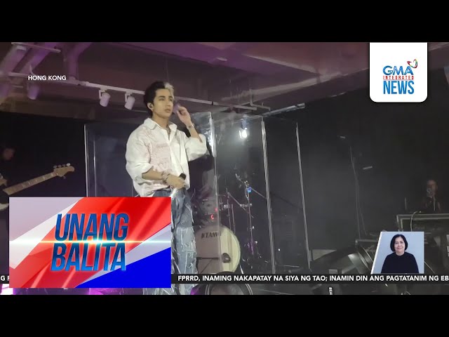 ⁣"Lost and Found" album tour ni SB19 member Josh Cullen sa Hong Kong, dinagsa ng fans | Una