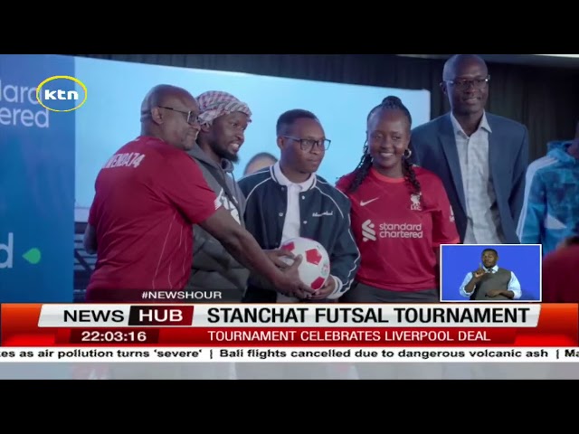 ⁣Stanchart launches Stanchart 5 aside futsal tournament