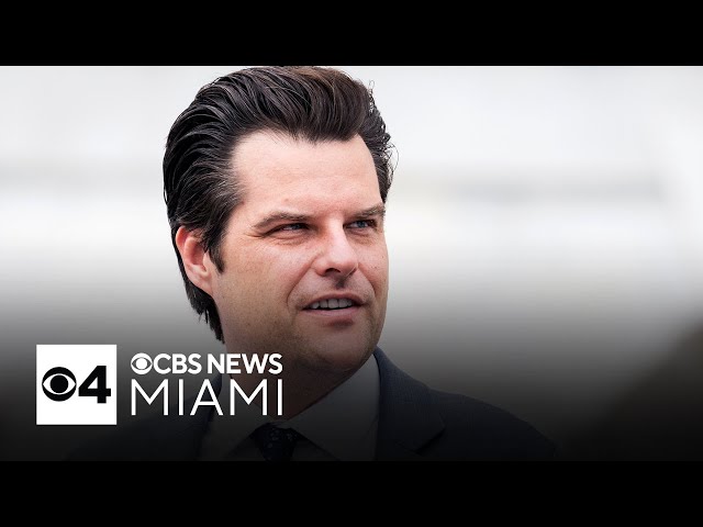 ⁣Trump taps Rep. Matt Gaetz for attorney general