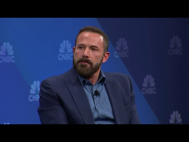 ⁣Ben Affleck highlights a new approach to bringing actors and the business side together