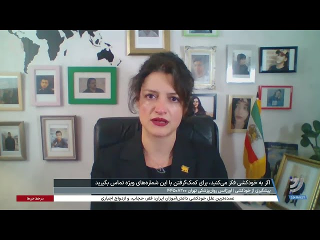 ⁣فروغ کنعانی با تاثر فراوان می‌گوید که کیانوش سنجری، از اهمیت «زندگی و مبارزه» می‌گوید