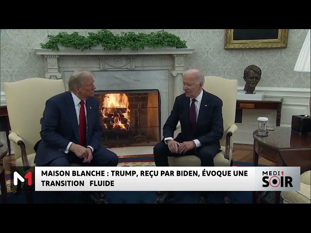 ⁣Reçu par Biden à la Maison Blanche, Trump évoque "une transition fluide"​​​​​​​