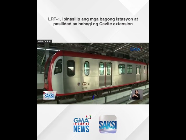 ⁣LRT-1, ipinasilip ang mga bagong istasyon at pasilidad sa bahagi ng Cavite extension | Saksi