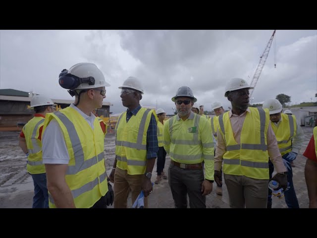 ⁣PM Rowley Tours Mento Platform