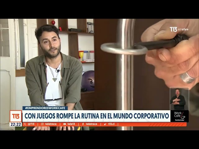 ⁣Con juegos rompe la rutina en el mundo corporativo