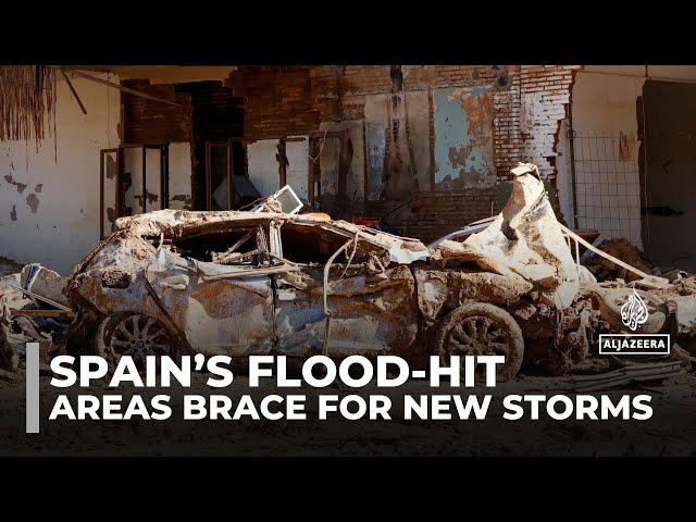 ⁣Spain’s flood-hit areas brace for new storms