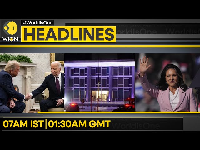 ⁣Biden Hosts Trump At The White House | Gaetz, Gabbard On New Trump Team | WION Headlines