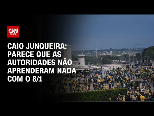 ⁣Caio Junqueira: Parece que as autoridades não aprenderam nada com o 8/1 | WW