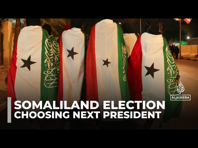 ⁣Somaliland election: Voters in breakaway region choosing next president