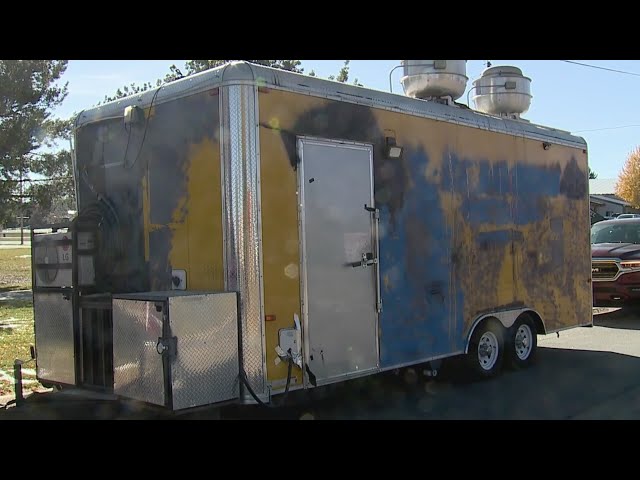 ⁣Stolen food truck discovered by its owners