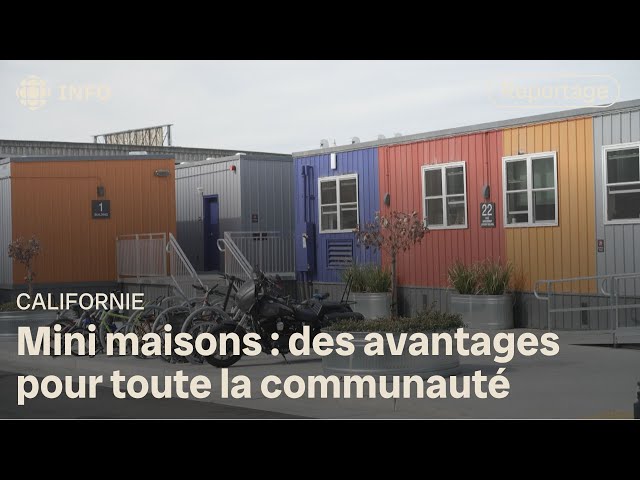 ⁣Crise de l’itinérance : la Californie mise sur les mini maisons